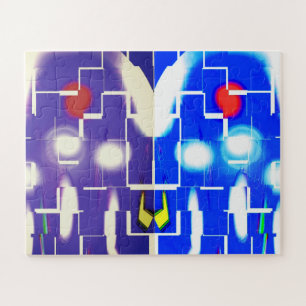 Alien-Eisschutzhüttenkunst Puzzle