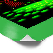Alien Emisary kommt durch das Portal Poster (Ecke)