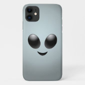 Alien Emoji  Case-Mate iPhone Hülle (Rückseite)