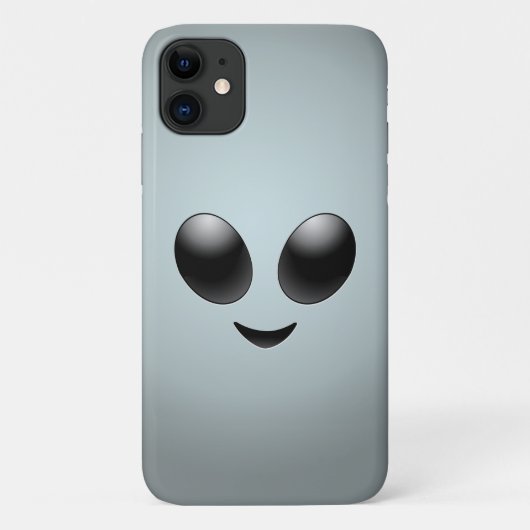 Alien Emoji Case-Mate iPhone Hülle (Rückseite)