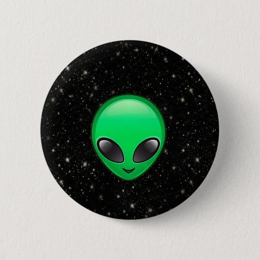 Alien Emojis Button (Vorderseite)