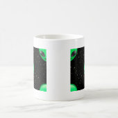 Alien Emojis Kaffeetasse (Mittel)