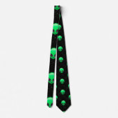 Alien Emojis mens neck Krawatte (Rückseite)