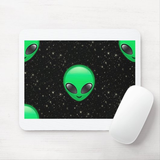 Alien Emojis Mousepad (Mit Mouse)