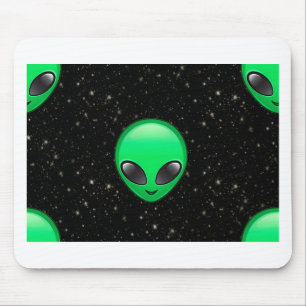 Alien Emojis Mousepad