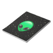 Alien Emojis Notizblock (Rotiert)