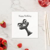 Alien Encounter Napkins Serviette (Beispiel)