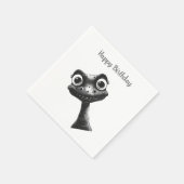 Alien Encounter Napkins Serviette (Ecke)