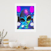 Alien Encounter Poster (Küche)