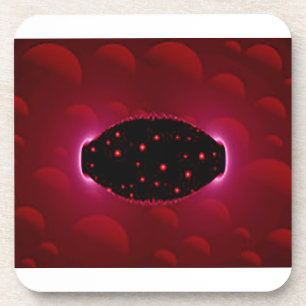 Alien - Energiequelle mit Hintergrundbereichen Getränkeuntersetzer