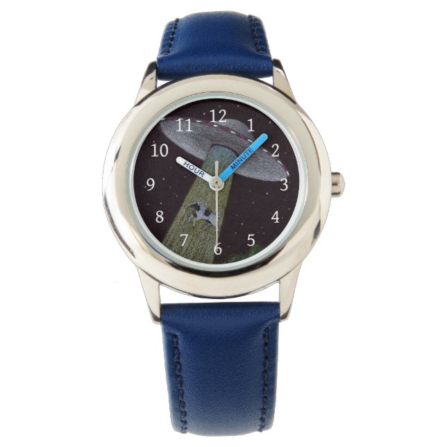 Alien Entführung Armbanduhr (Vorderseite)
