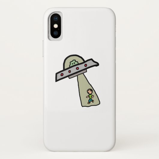 Alien Entführung Case-Mate iPhone Hülle (Rückseite)