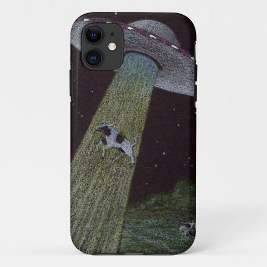 Alien Entführung Case-Mate iPhone Hülle (Rückseite)