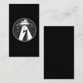 Alien Entführung Extraterrestrische Raumfahrt Visitenkarte (Vorne/Hinten)