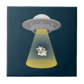 Alien Entführung Fliese (Vorderseite)