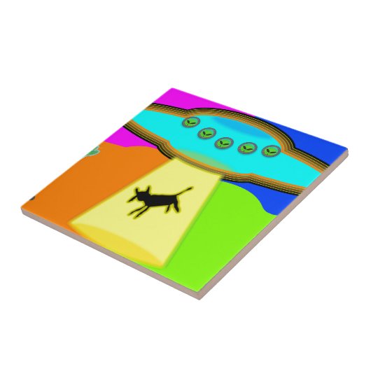 Alien Entführung Fliese (Seite)