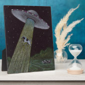 Alien Entführung Fotoplatte (Seite)