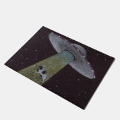 Alien Entführung Fußmatte (Schrägansicht)
