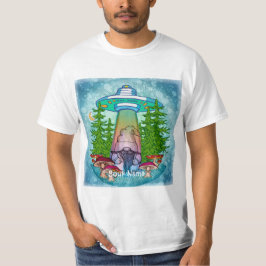 Alien Entführung Gnome T-Shirt