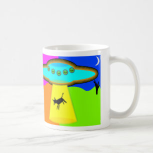 Alien Entführung Kaffeetasse