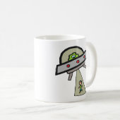 Alien Entführung Kaffeetasse (VorderseiteRechts)
