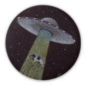 Alien Entführung Keramikknauf (Vorderseite)