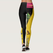 Alien Entführung Leggings (Rückseite)