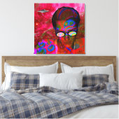 Alien Entführung Leinwanddruck (Insitu (Schlafzimmer))