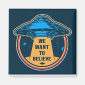 Alien Entführung Magnet (Vorne)