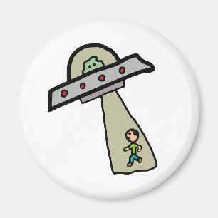Alien Entführung Magnet