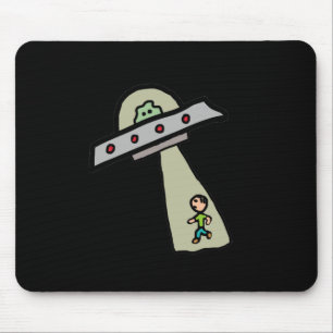 Alien Entführung Mousepad