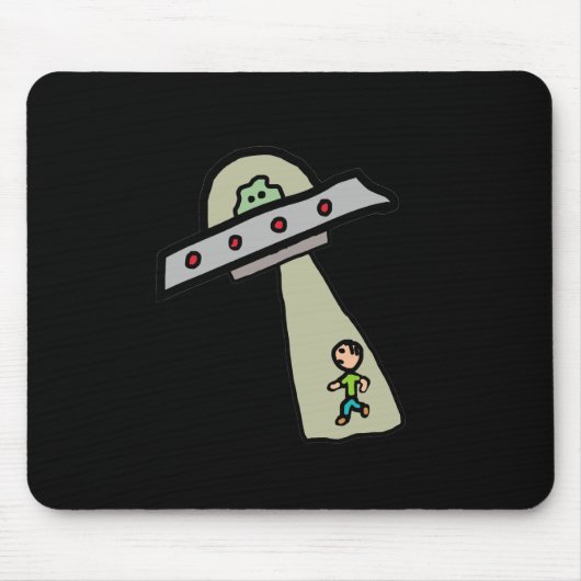 Alien Entführung Mousepad (Vorne)
