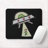 Alien Entführung Mousepad (Mit Mouse)