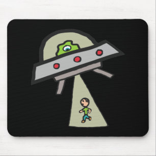 Alien Entführung Mousepad