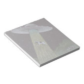 Alien Entführung Notizblock (angewinkelt)