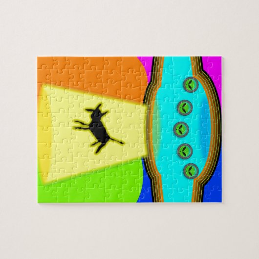 Alien Entführung Puzzle (Horizontal)