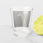 Alien Entführung Schnapsglas (Rückseite)