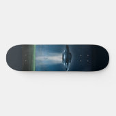 Alien Entführung Skateboard (Horizontal)