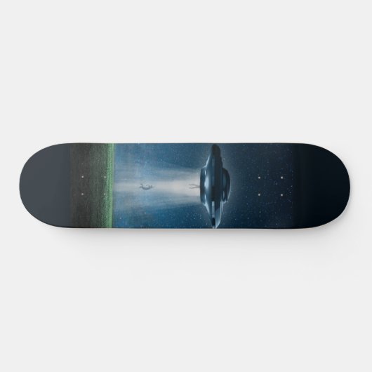 Alien Entführung Skateboard (Horizontal)