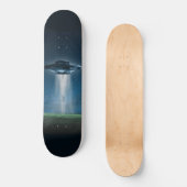 Alien Entführung Skateboard (Vorderseite)