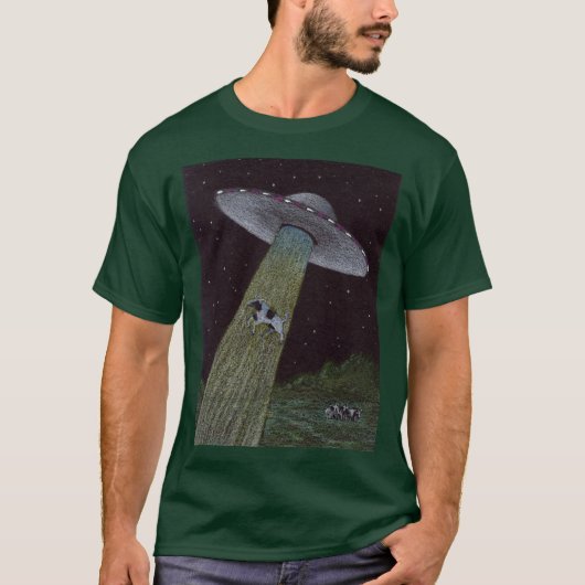 Alien Entführung T-Shirt (Vorderseite)