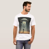 Alien Entführung T-Shirt (Vorne ganz)