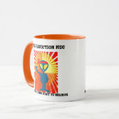 Alien Entführung Tasse für diejenigen, die Gewollt (Vorderseite Links)