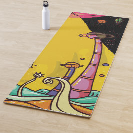 Alien Entführung Yogamatte