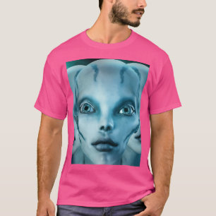 Alien Entities Extraterrestrial Beings Creepy Eyes T-Shirt