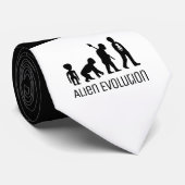Alien Evolution, extraterrestrische Alien Krawatte (Gerollt)