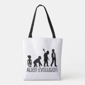 Alien Evolution, extraterrestrische Alien Tasche (Rückseite)
