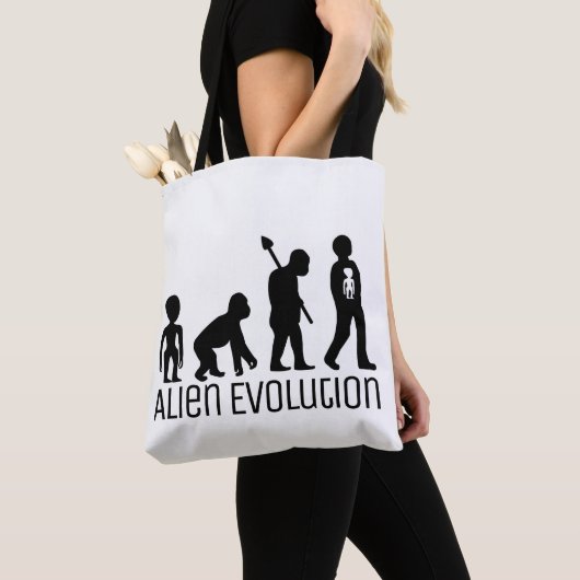 Alien Evolution, extraterrestrische Alien Tasche (Von Nahem)