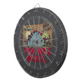 Alien existieren dartscheibe (Vorderseite rechts)