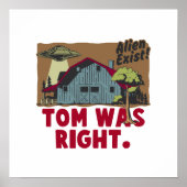 Alien existiert poster (Vorne)